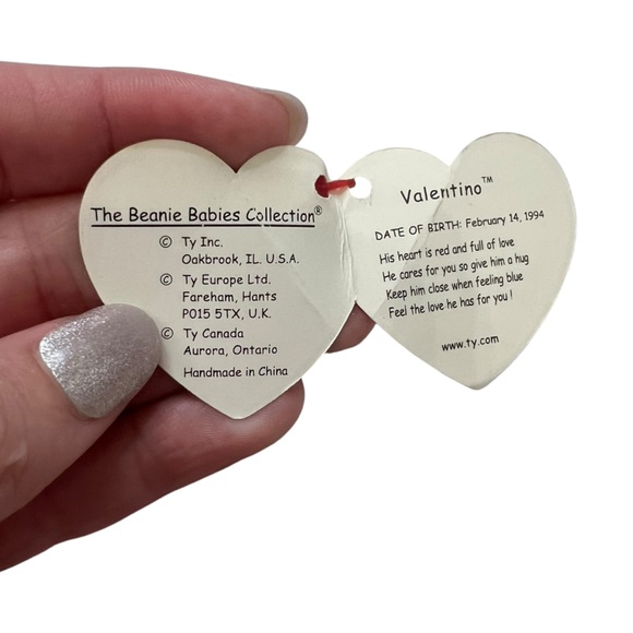 Vintage Valentino Ty Beanie Baby - Picture 3 of 5
